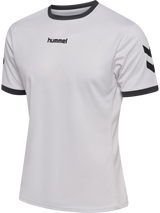HUMMEL Blaze Club 26 Poly Tee (white/asphalt)