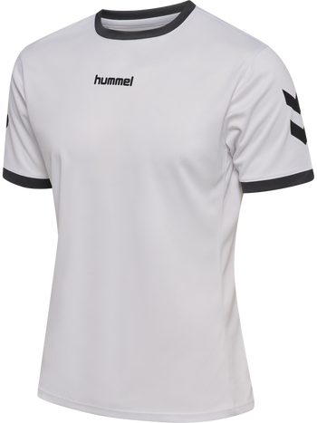 HUMMEL Blaze Club 26 Poly Tee (white/asphalt)