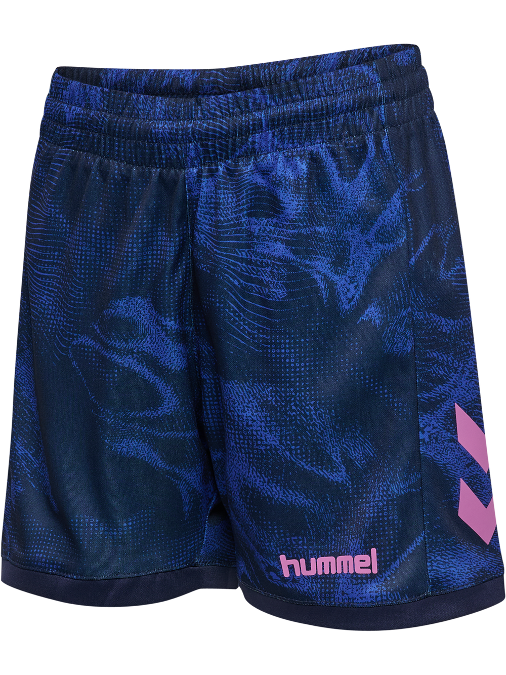 HUMMEL Blaze CLUB26 Graphic Shorts Kind (marine/dazzling blue)