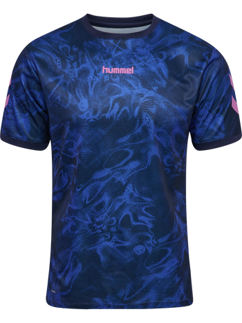 HUMMEL Blaze Club 26 Graphic Tee (marine/dazzling blue)