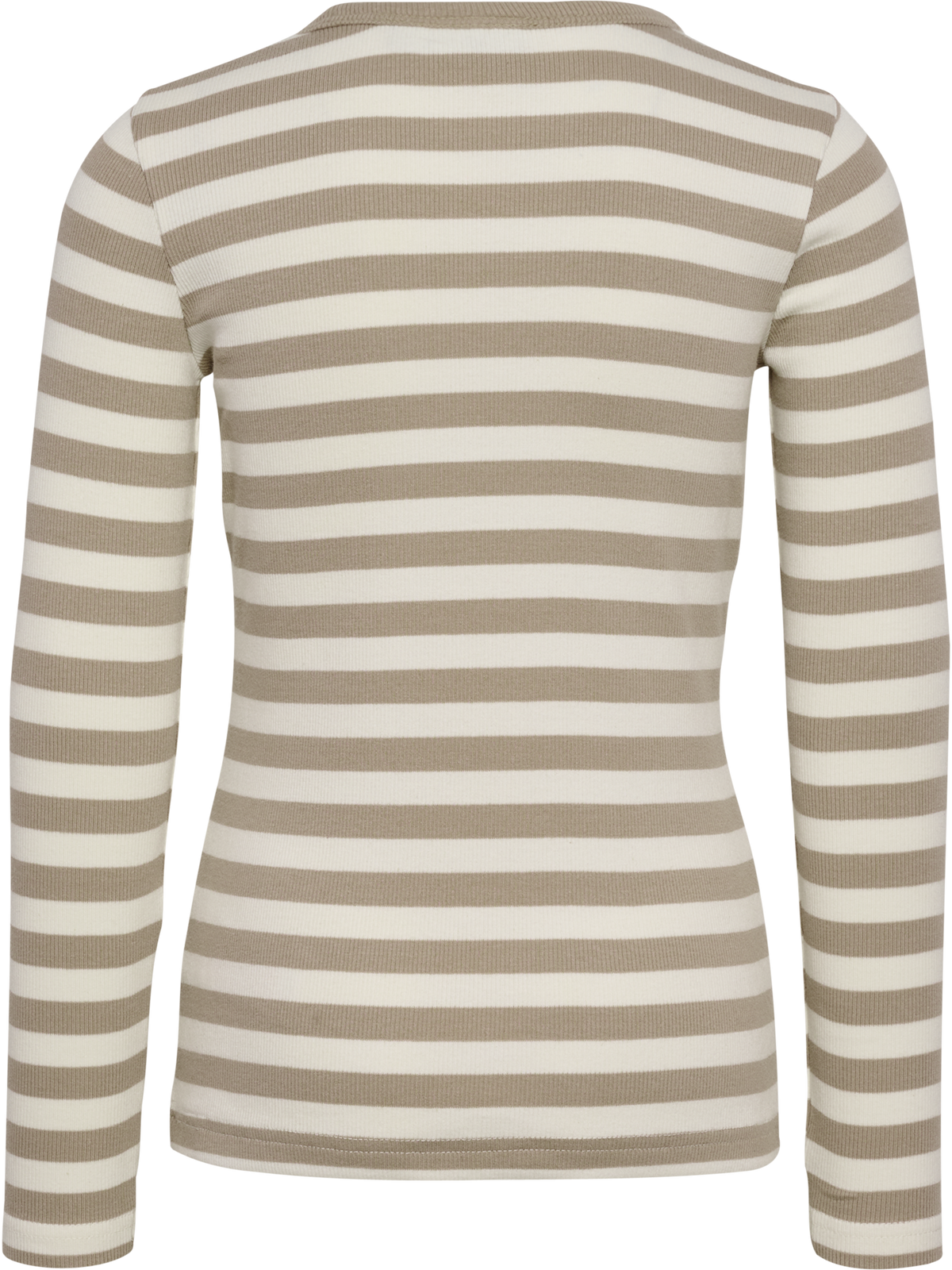 HUMMEL Alpha T-Shirt L/S Kind (cobblestone/marshmallow)