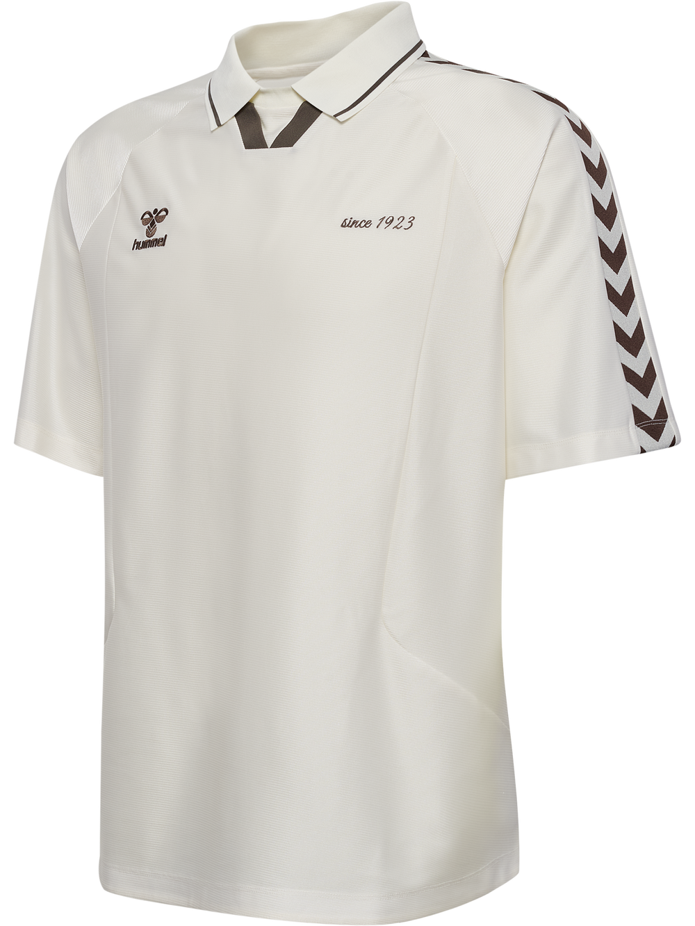HUMMEL Root Soccer Jersey S/S (cannoli cream)