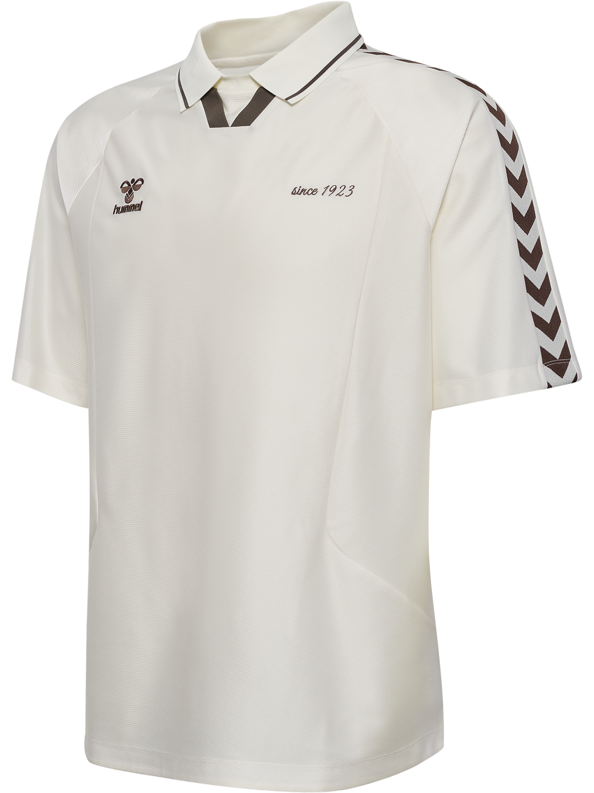 HUMMEL Root Soccer Jersey S/S (cannoli cream)