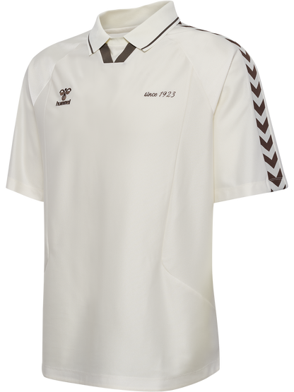 HUMMEL Root Soccer Jersey S/S (cannoli cream)