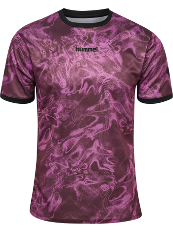HUMMEL Blaze Club 26 Graphic Tee Kind (liatris/huckleberry)