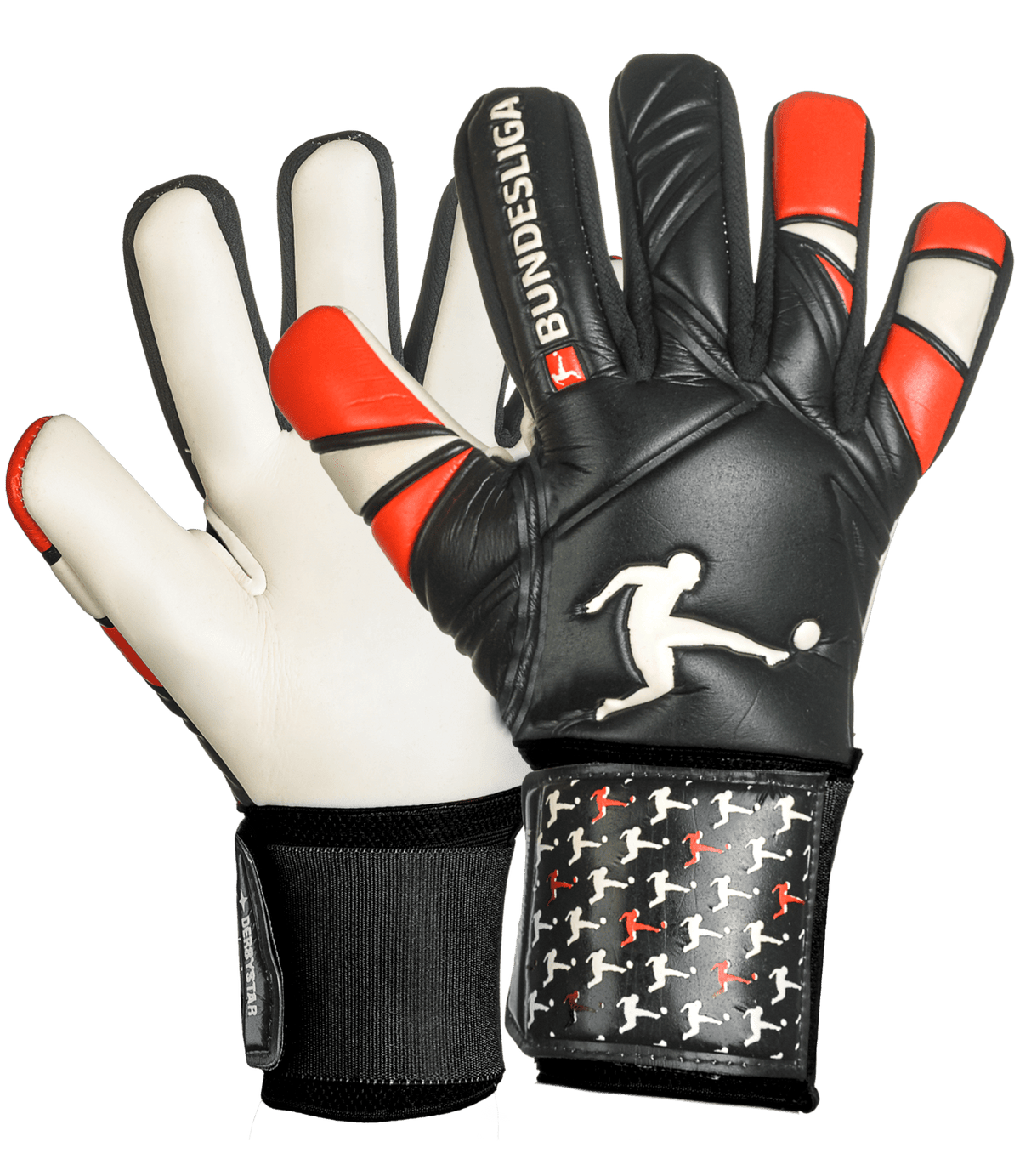 DERBYSTAR TWH Bundesliga Goalie v25 (schwarz/rot/weiss)