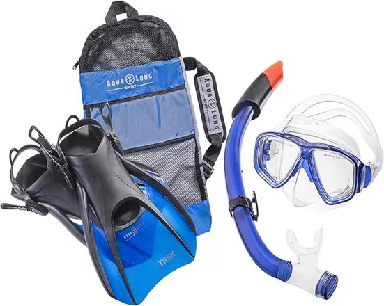 Aqua Lung Schnorchel 3er Set La Costa Travel Deluxe inkl. Beutel