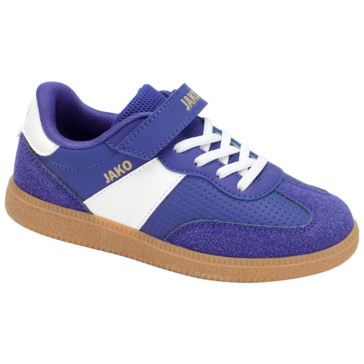 JAKO Sportschuh Citybeat Junior (royal/weiß/gold)
