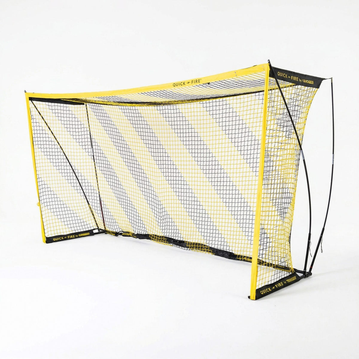 POWERSHOT QUICKFIRE Multi-Size Fußballtor 3/4 x 1,5/2 m (schwarz/gelb)