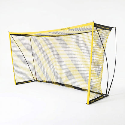 POWERSHOT QUICKFIRE Multi-Size Fußballtor 3/4 x 1,5/2 m (schwarz/gelb)