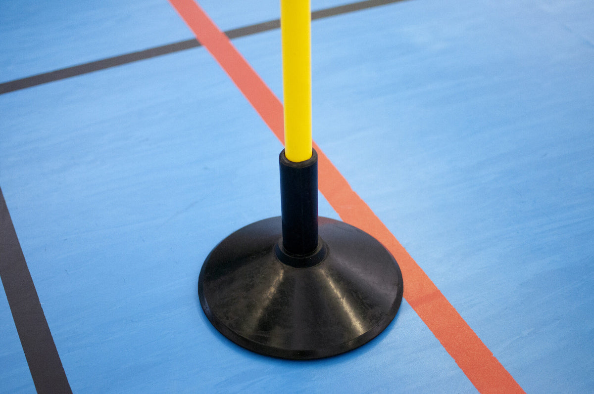 POWERSHOT Mesh-Dummy Indoor Handball/Basketball inkl. Zubehör (schwarz/rot)