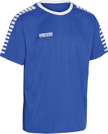 DERBYSTAR Hyper Trikot Kind (blau/weiss)