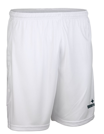 DERBYSTAR Hose Kurz Madrid v25 Unisex Weiss