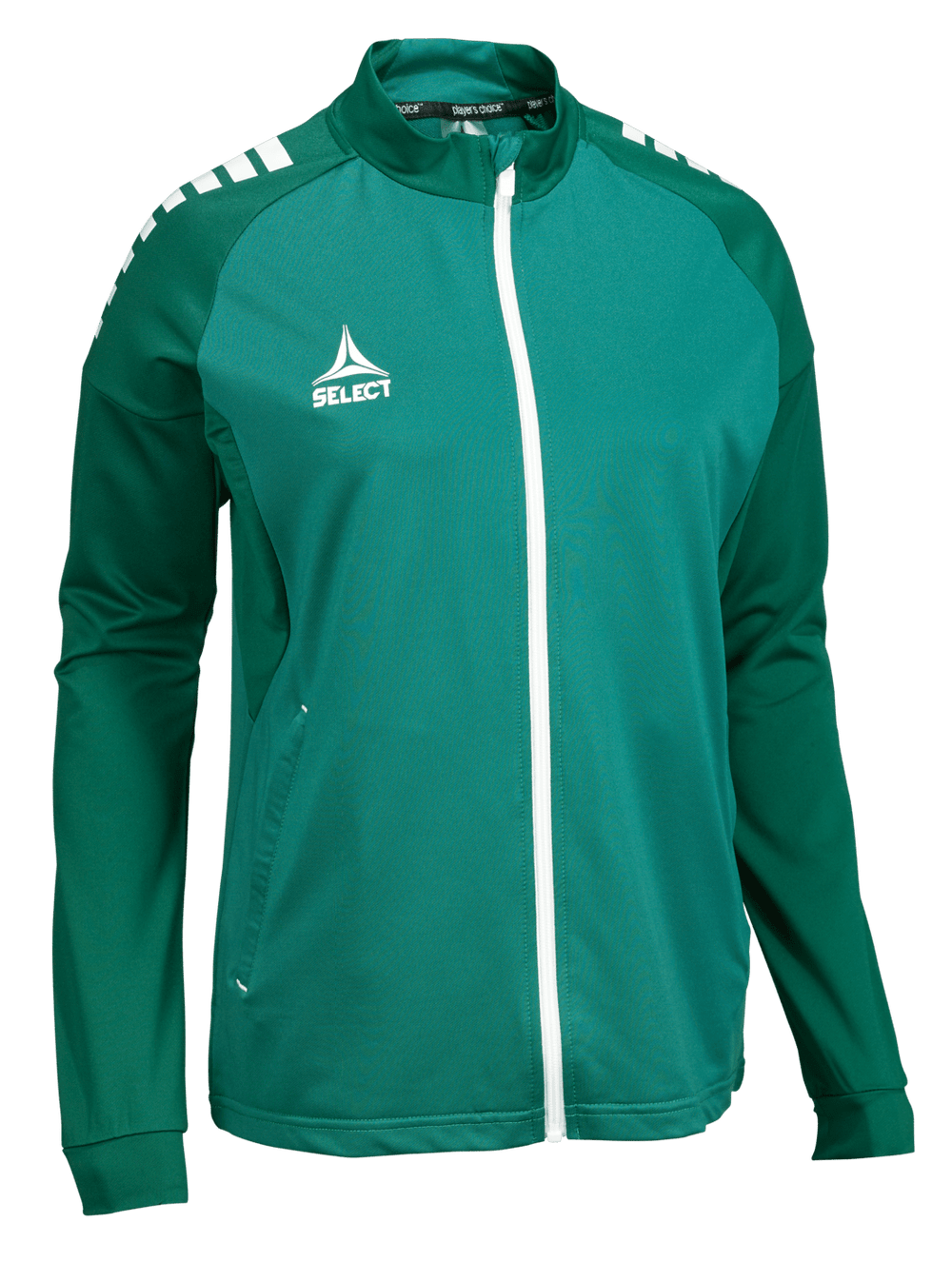 SELECT Trainingsjacke Spain v25 Damen (grün/weiss)