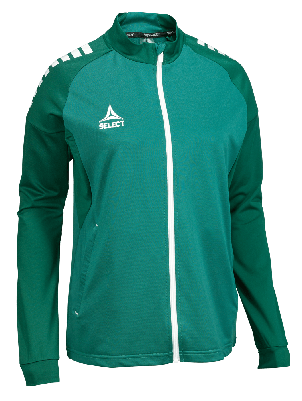 SELECT Trainingsjacke Spain v25 Damen (grün/weiss)
