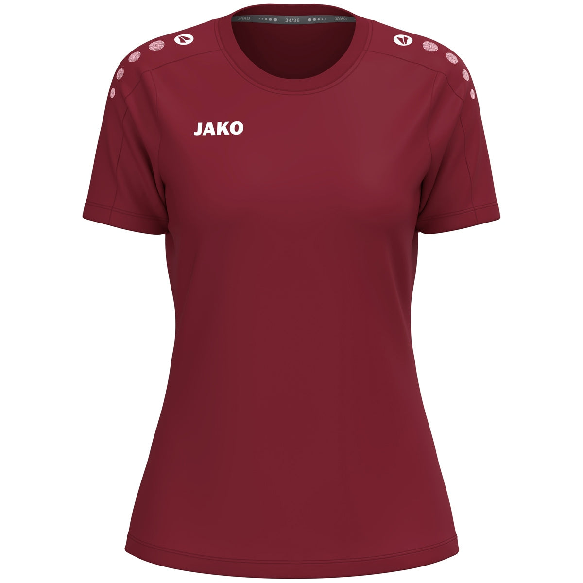 JAKO T-Shirt One Cotton Damen (bordeaux)