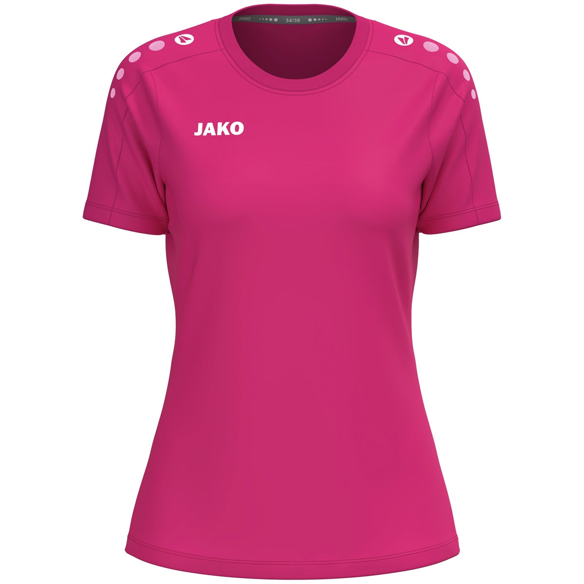 JAKO T-Shirt One Cotton Damen (deep pink)