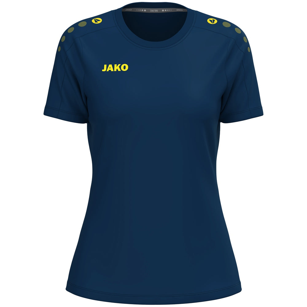 JAKO T-Shirt One Cotton Damen (navy/citro)