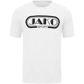 JAKO T-Shirt Retro Unisex Weiß