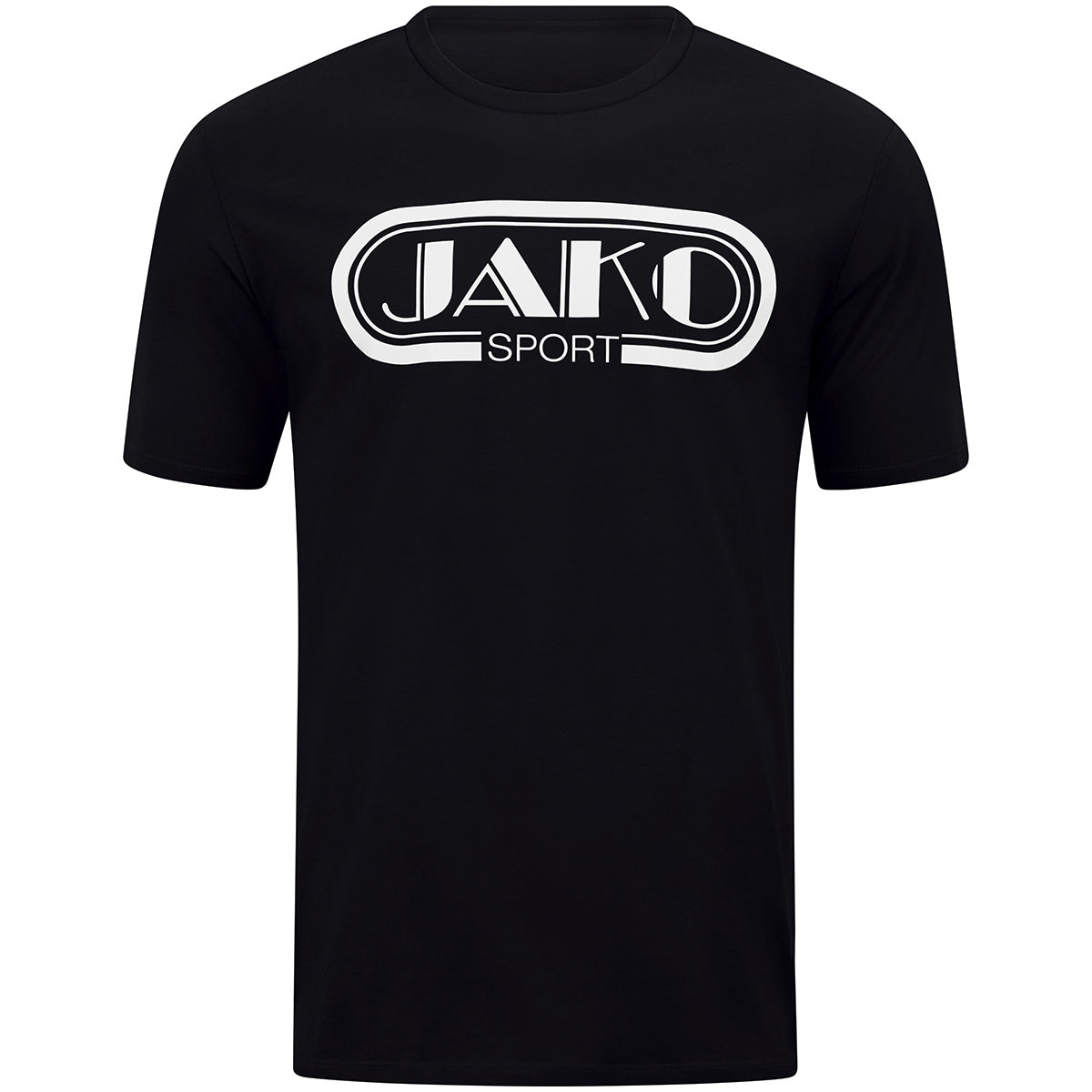 JAKO T-Shirt Retro Unisex Schwarz