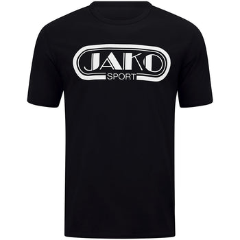 JAKO T-Shirt Retro Unisex Schwarz