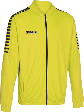 DERBYSTAR Hyper Poly-Arbeitsjacke Kind (gelb/schwarz)
