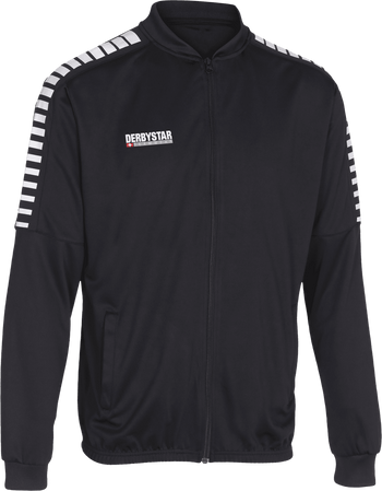 DERBYSTAR Hyper Poly-Arbeitsjacke Kind (schwarz/weiss)