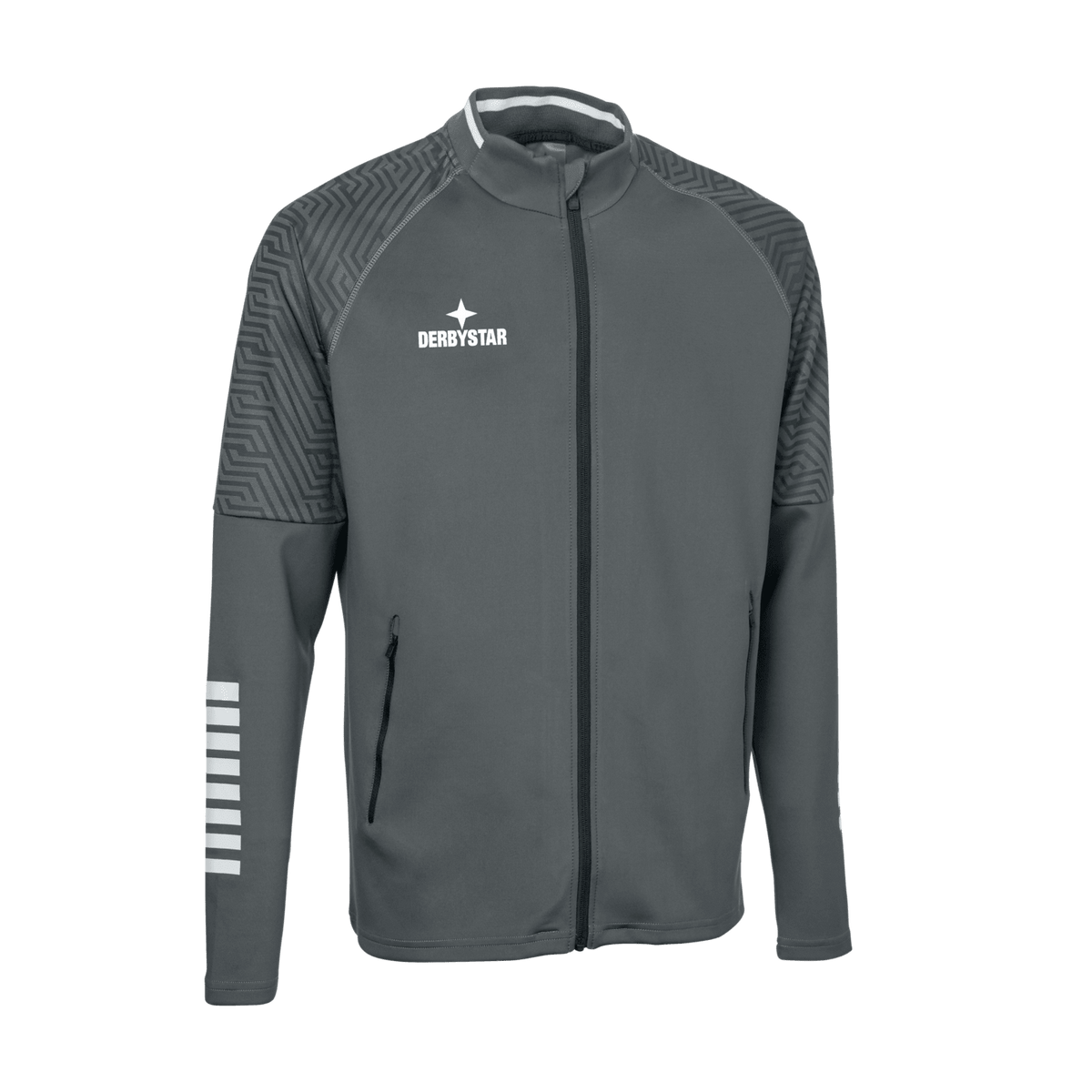 DERBYSTAR Trainingsjacke Primo v24 Kind (grau/weiss)