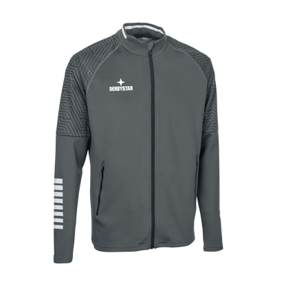 DERBYSTAR Trainingsjacke Primo v24 Kind (grau/weiss)