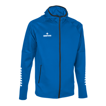 DERBYSTAR Kapuzenjacke Primo v24 Kind (blau/weiss)