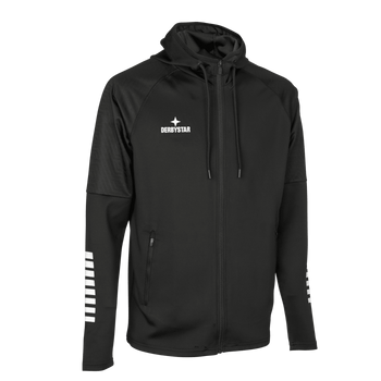 DERBYSTAR Kapuzenjacke Primo v24 Kind (schwarz/weiss)