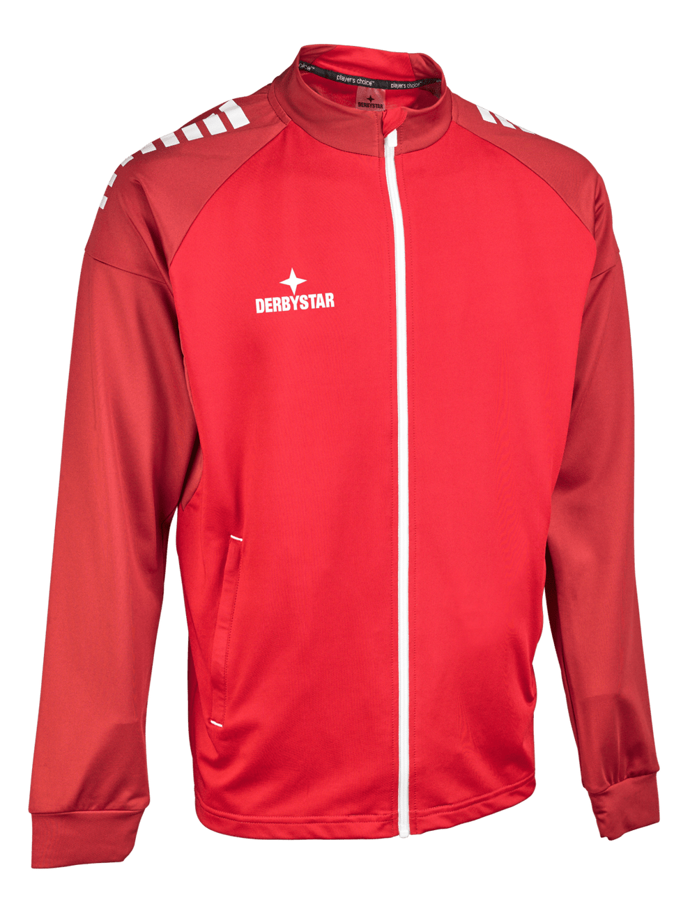 DERBYSTAR Trainingsjacke Madrid v25 Kind (rot/weiss)