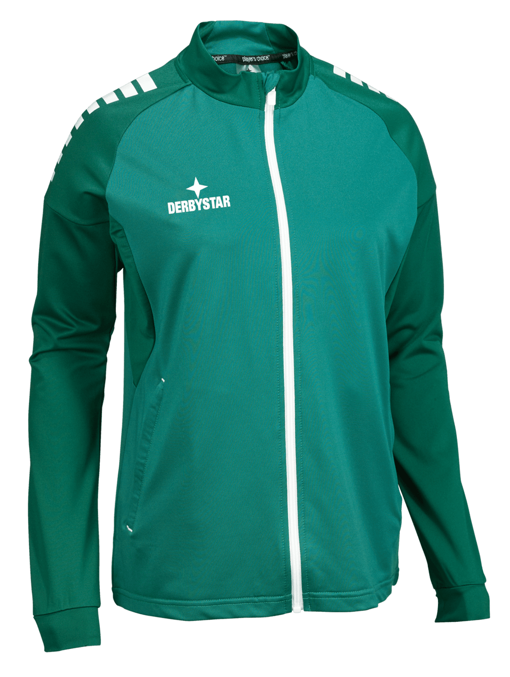 DERBYSTAR Trainingsjacke Madrid v25 Damen (grün/weiss)