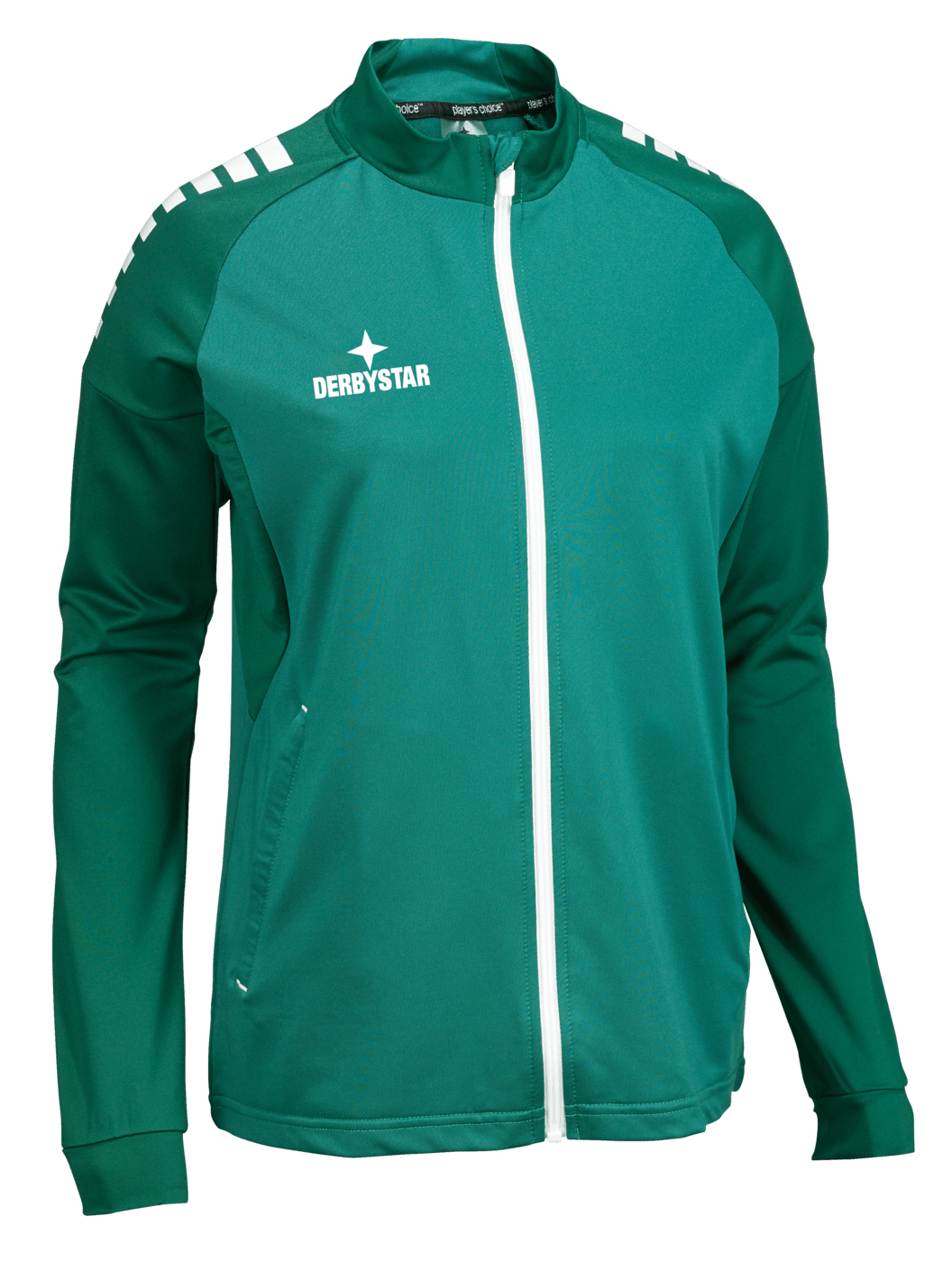 DERBYSTAR Trainingsjacke Madrid v25 Damen (grün/weiss)