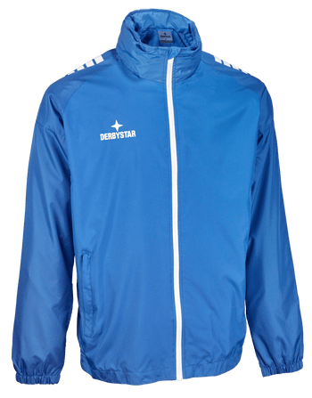 DERBYSTAR Allwetterjacke Madrid v25 Kind (blau/weiss)