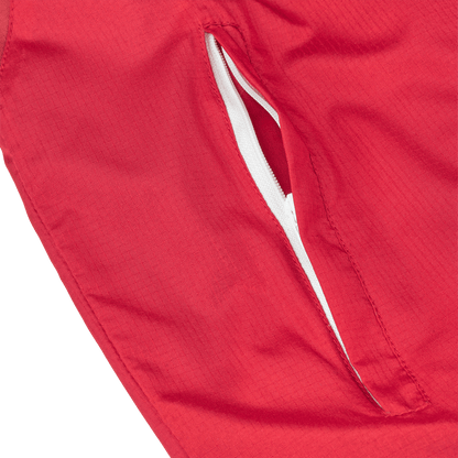 DERBYSTAR Allwetterjacke Madrid v25 Kind (rot/weiss)