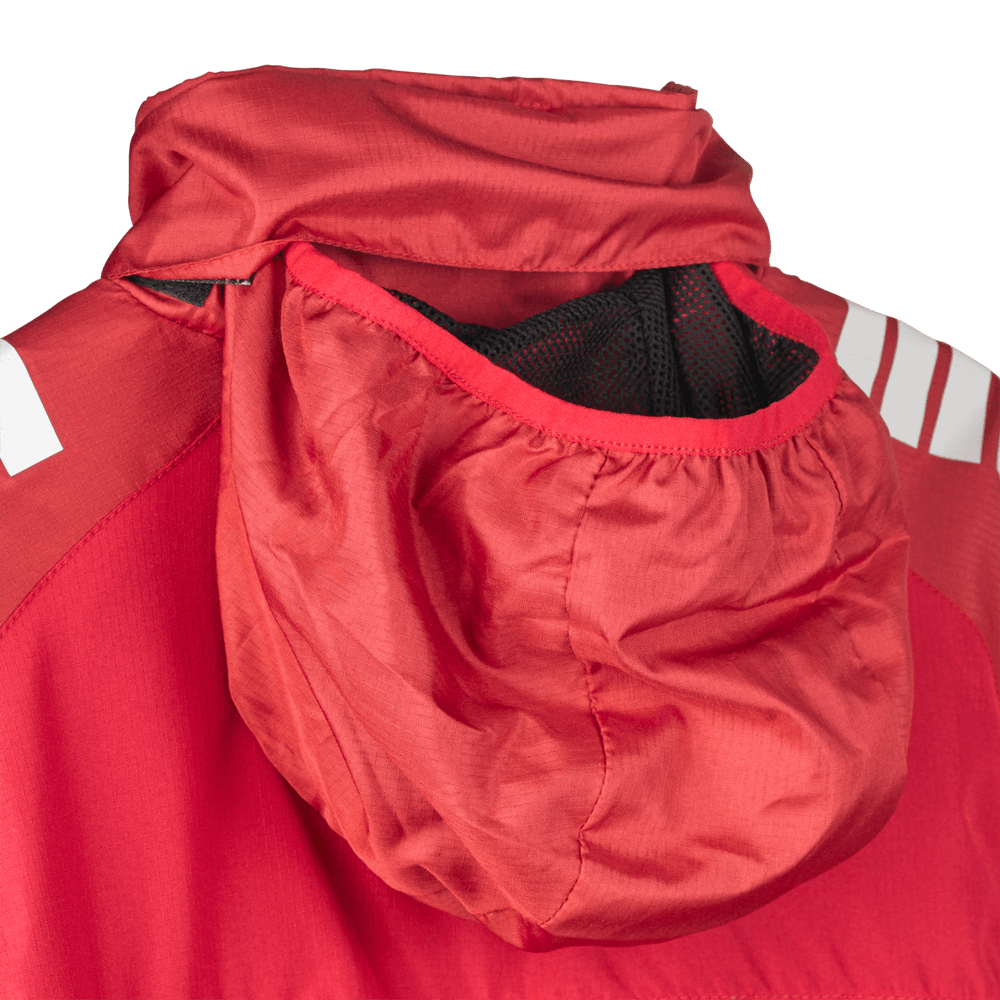DERBYSTAR Allwetterjacke Madrid v25 Kind (rot/weiss)
