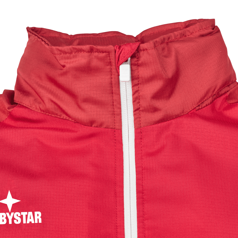 DERBYSTAR Allwetterjacke Madrid v25 Kind (rot/weiss)