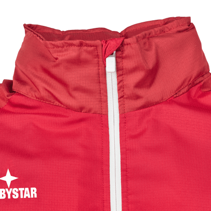DERBYSTAR Allwetterjacke Madrid v25 Kind (rot/weiss)