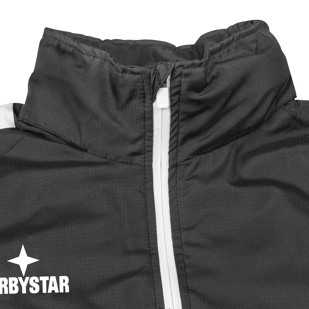 DERBYSTAR Allwetterjacke Madrid v25 Kind (schwarz/weiss)