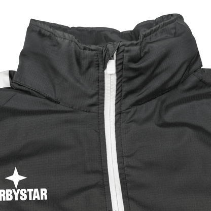 DERBYSTAR Allwetterjacke Madrid v25 Kind (schwarz/weiss)