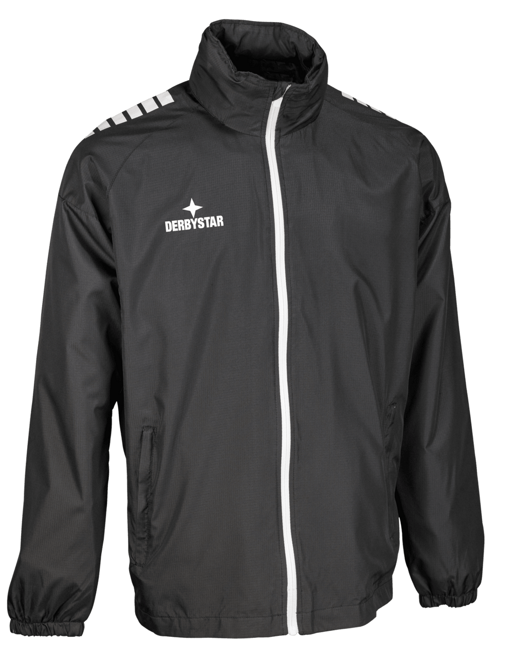 DERBYSTAR Allwetterjacke Madrid v25 Kind (schwarz/weiss)