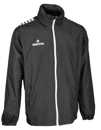 DERBYSTAR Allwetterjacke Madrid v25 Kind (schwarz/weiss)