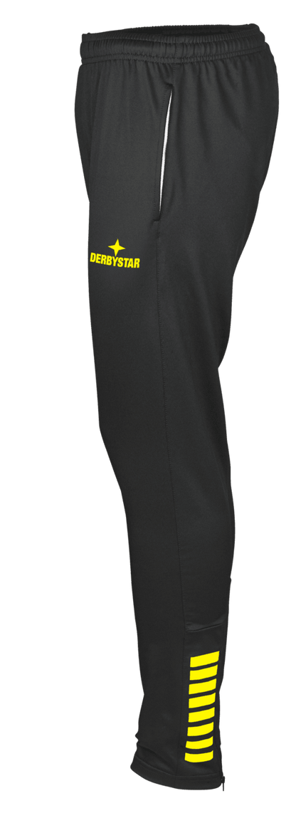 DERBYSTAR Trainingshose Slim Madrid v25 (schwarz/gelb)