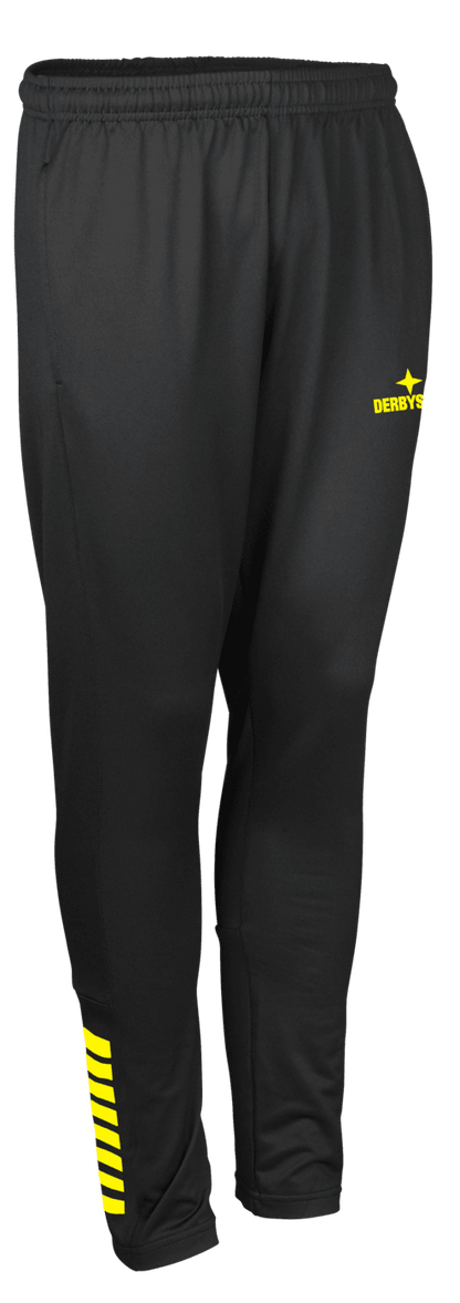 DERBYSTAR Trainingshose Slim Madrid v25 (schwarz/gelb)
