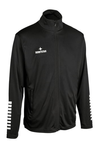DERBYSTAR Polyesterjacke Contra v25 Kind (schwarz/weiss)