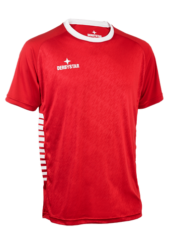 DERBYSTAR Trainingsshirt v26 Kind (rot/weiss)
