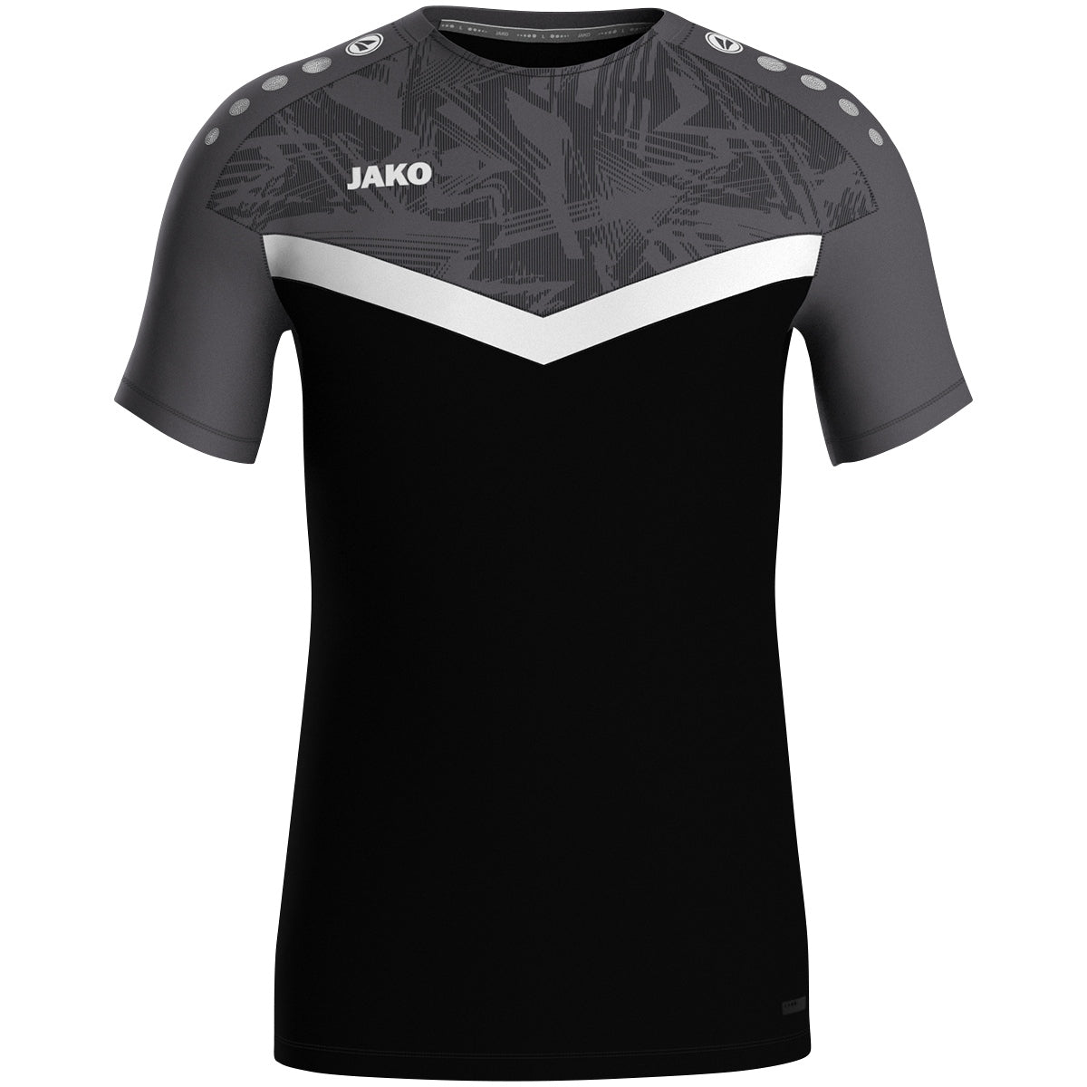 JAKO T-Shirt Iconic (schwarz/anthrazit)