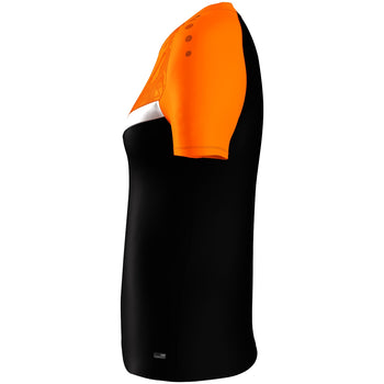 JAKO T-Shirt Iconic Damen (schwarz/neonorange)