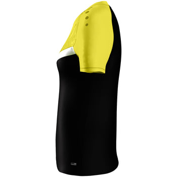 JAKO T-Shirt Iconic Damen (schwarz/soft yellow)